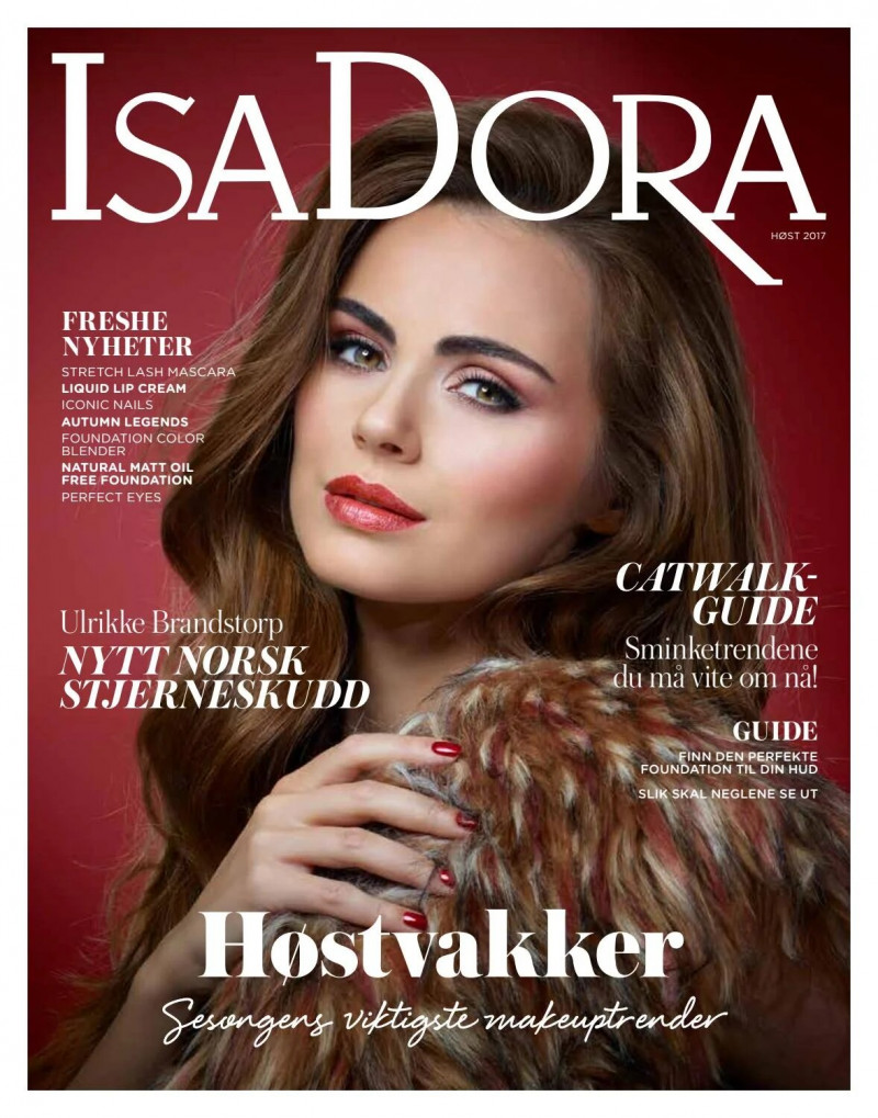  featured on the IsaDora magazine cover from September 2017