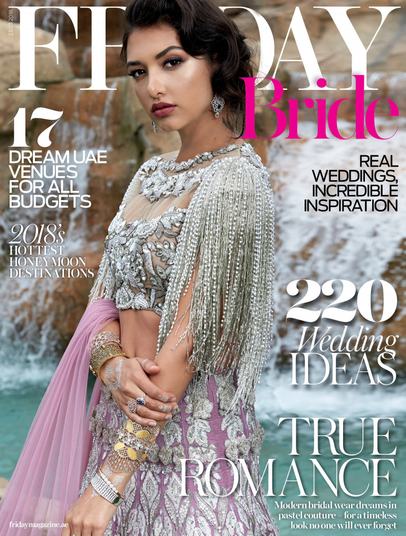 featured on the Friday Bride cover from March 2018