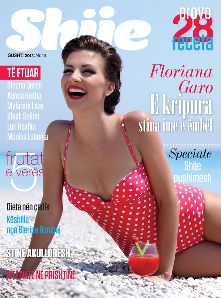 Floriana Garo featured on the Shije cover from August 2013