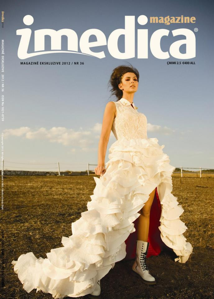 Agnesa Vuthaj featured on the iMedica Magazine cover from December 2012