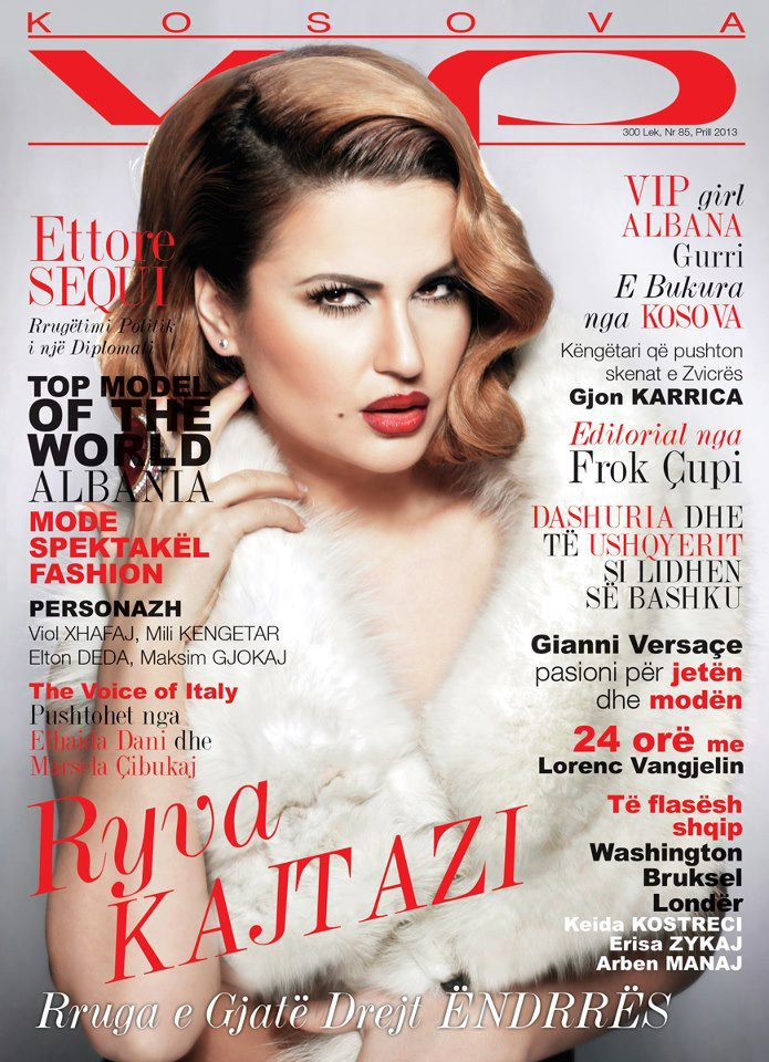  featured on the Vip Kosova cover from April 2013