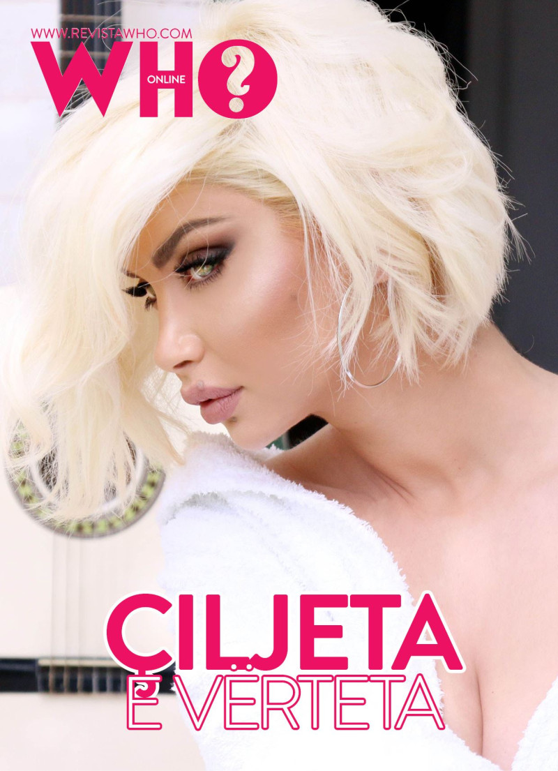 Ciljeta Eveerteta featured on the Revista Who? cover from April 2016