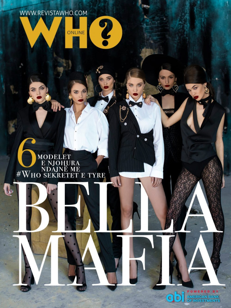 Anada Nikollari, Alessia Noka, Bernarda Islamaj, Arnisa Mucmeraj, Megi Luka, Melisa Toska featured on the Revista Who? cover from November 2018