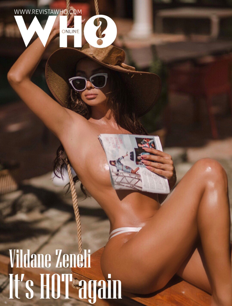 Vildane Zeneli featured on the Revista Who? cover from October 2019