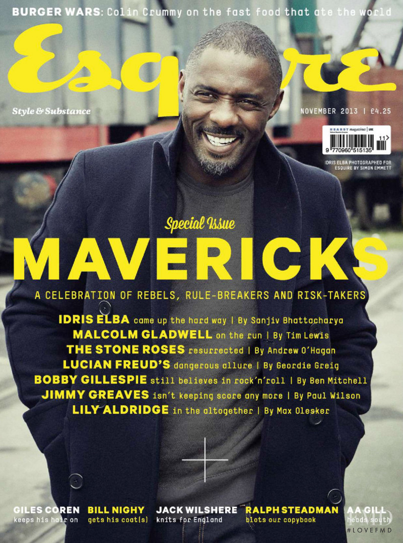  featured on the Esquire UK cover from November 2013