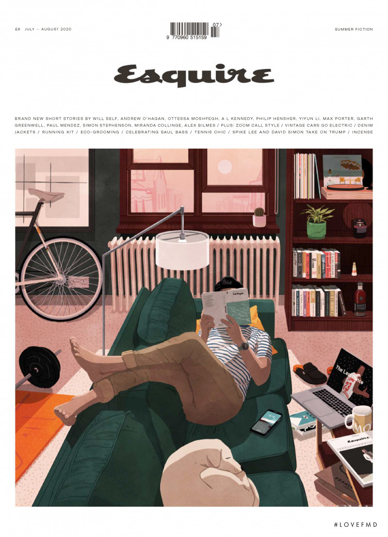  featured on the Esquire UK cover from July 2020