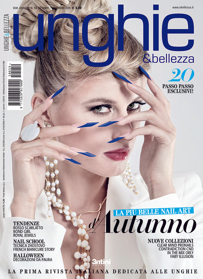  featured on the Unghie & Bellezza cover from October 2015