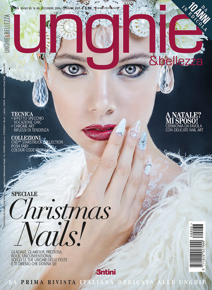  featured on the Unghie & Bellezza cover from December 2016