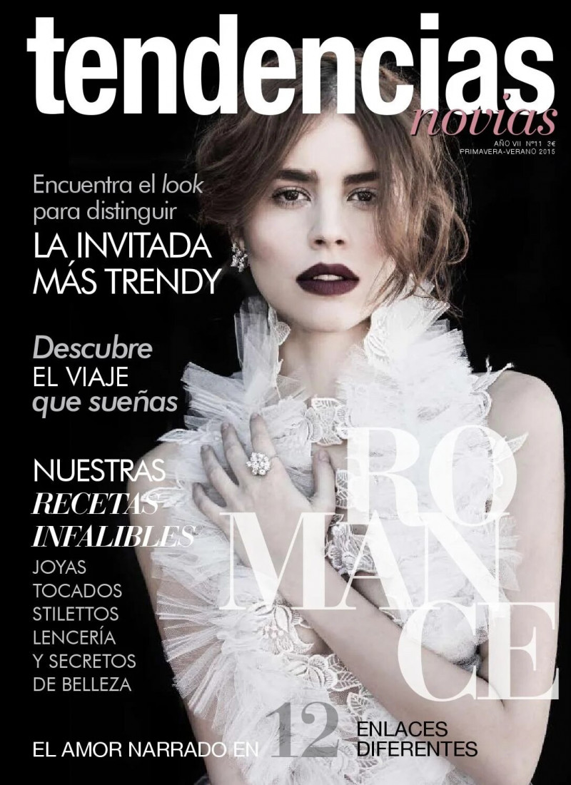  featured on the Tendencias Novias cover from March 2015