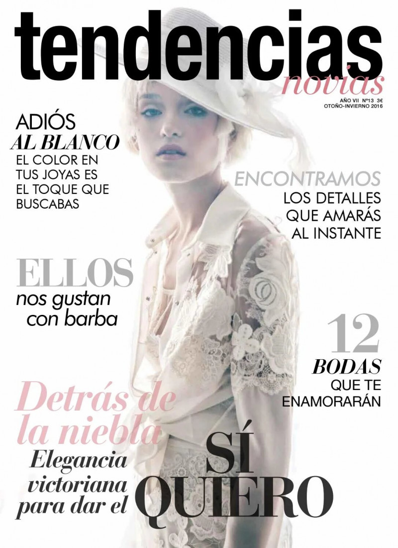  featured on the Tendencias Novias cover from September 2016