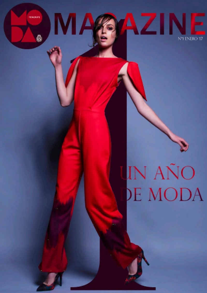  featured on the Tenerife Moda Magazine cover from January 2017