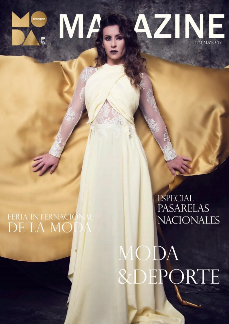  featured on the Tenerife Moda Magazine cover from May 2017