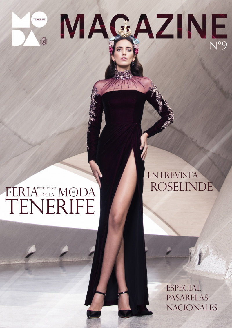 Aranzazu Estevez featured on the Tenerife Moda Magazine cover from June 2018