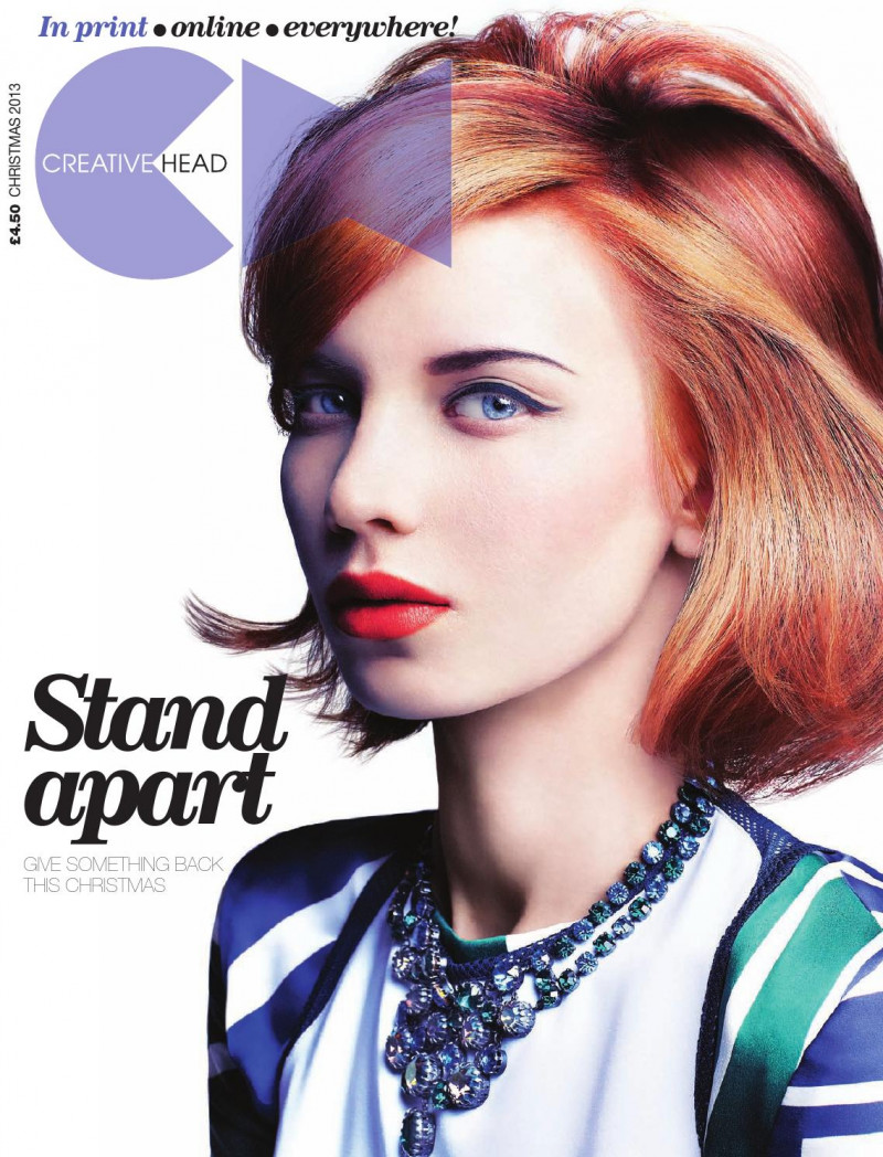  featured on the Creative Head UK cover from December 2013