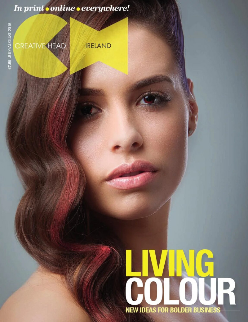  featured on the Creative Head Ireland cover from July 2015