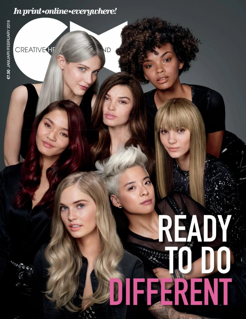  featured on the Creative Head Ireland cover from January 2019