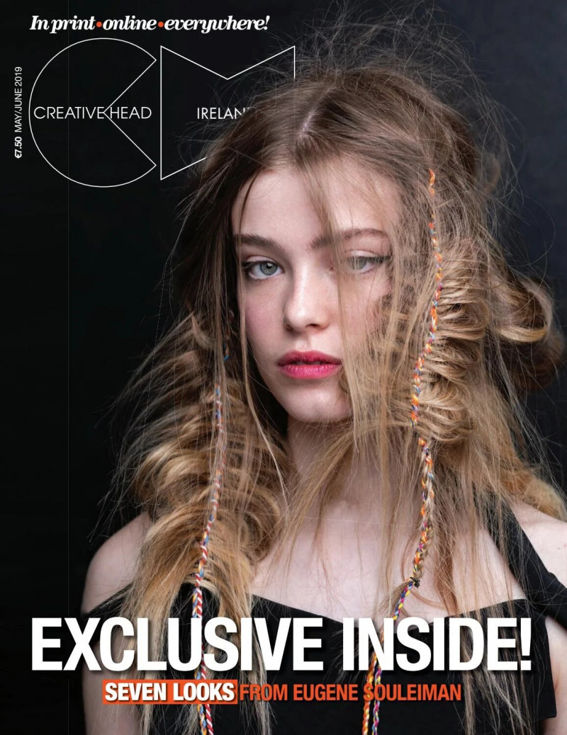  featured on the Creative Head Ireland cover from May 2019