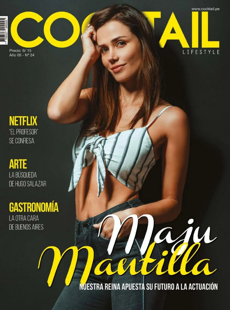 Maju Mantilla featured on the Cocktail Lifestyle cover from June 2019