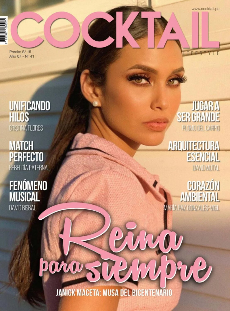 Janick Maceta featured on the Cocktail Lifestyle cover from June 2021