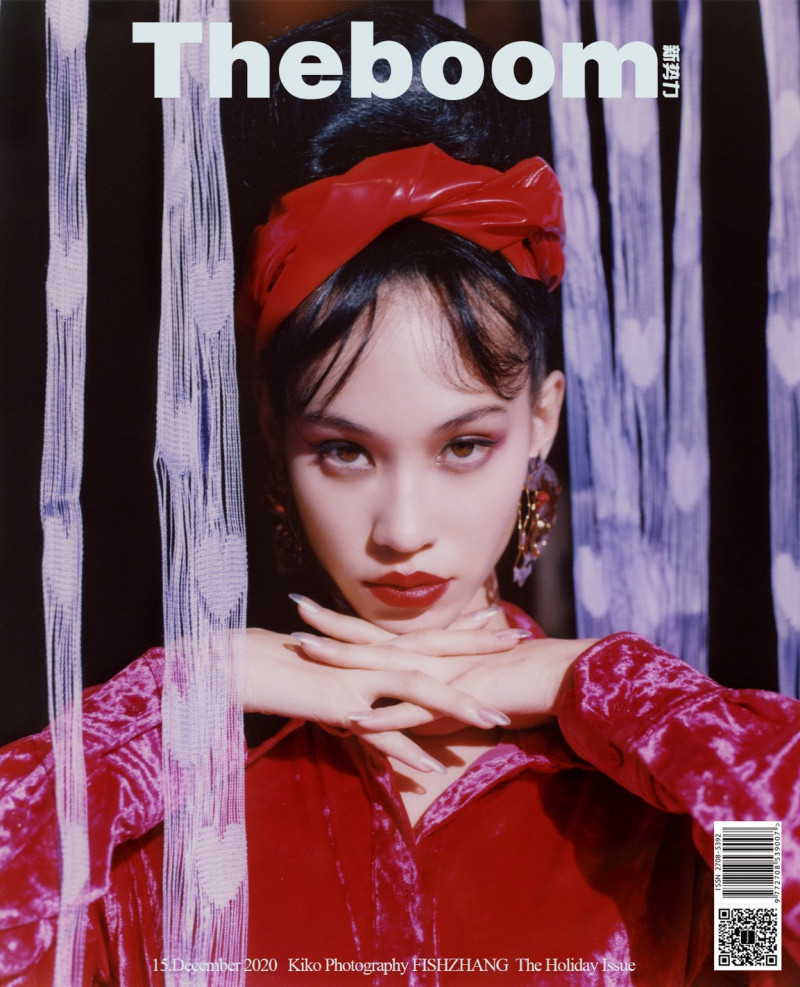 Kiko Mizuhara featured on the Theboom cover from December 2020