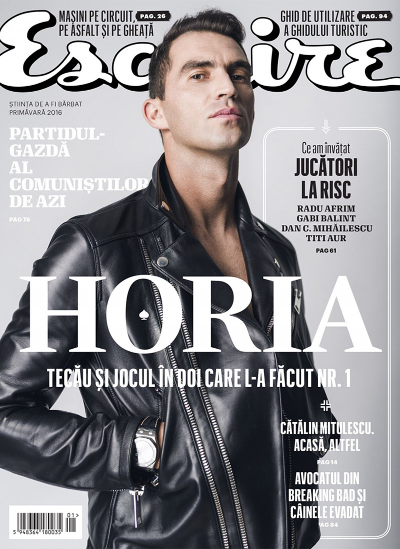  featured on the Esquire Romania cover from March 2016