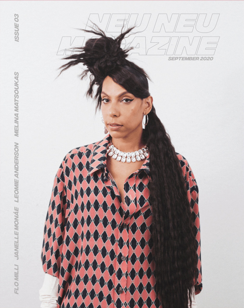 Melina Matsoukas featured on the NEU NEU Magazine cover from September 2020