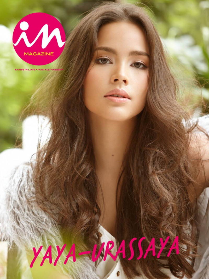 Yaya Urassaya featured on the in Magazine Thailand cover from April 2016