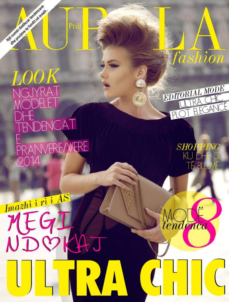  featured on the Aurela Fashion cover from April 2014