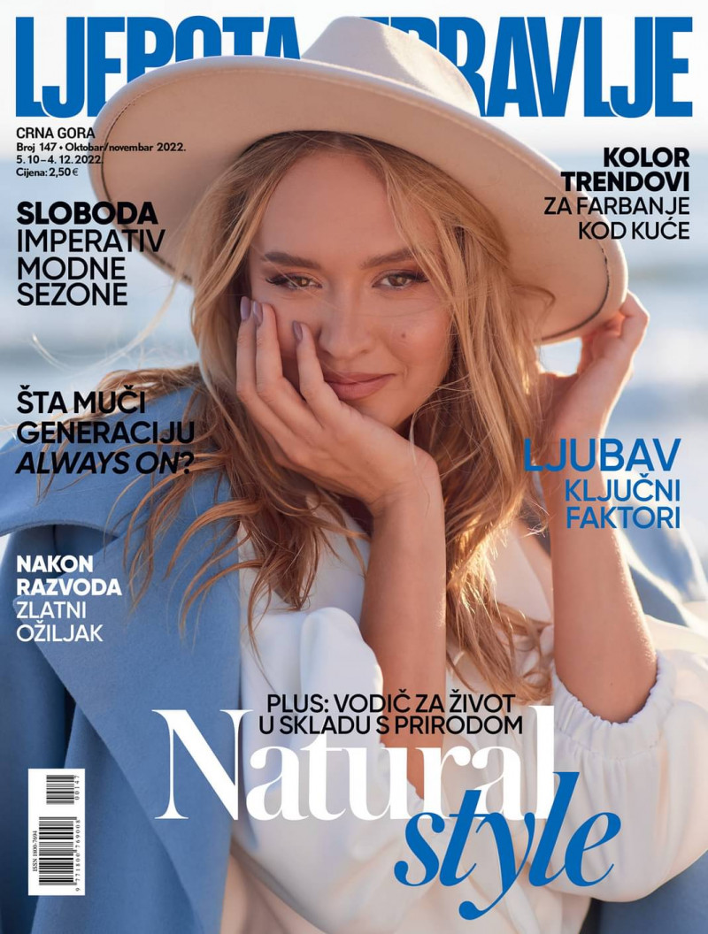  featured on the Ljepota & Zdravlje Montenegro cover from October 2022