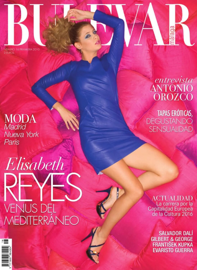 Elisabeth Reyes featured on the Bulevar Malaga cover from March 2010