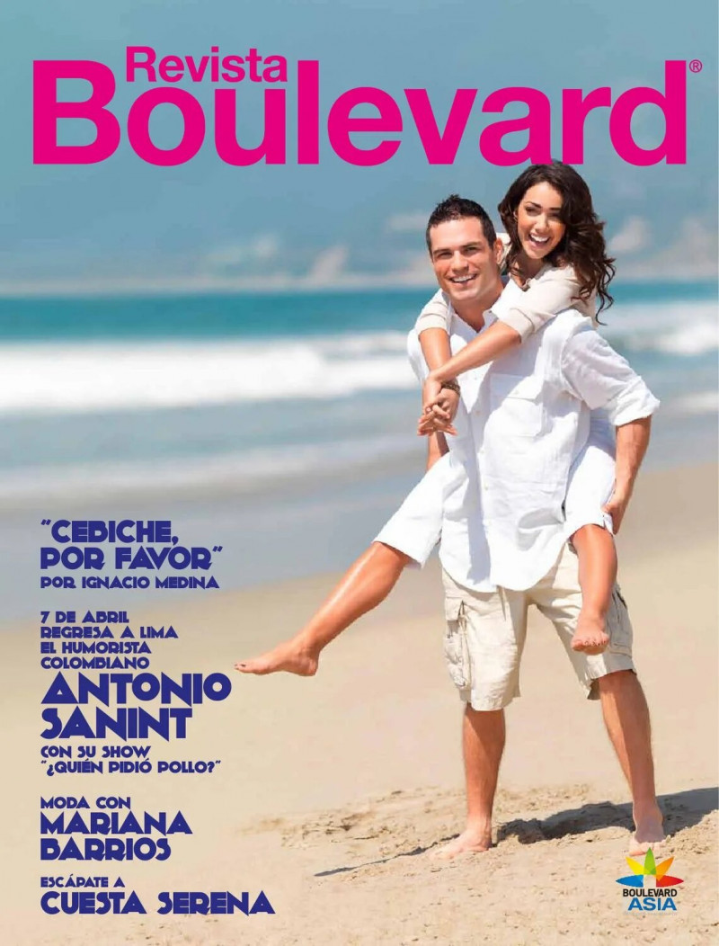 featured on the Revista Boulevard cover from April 2012