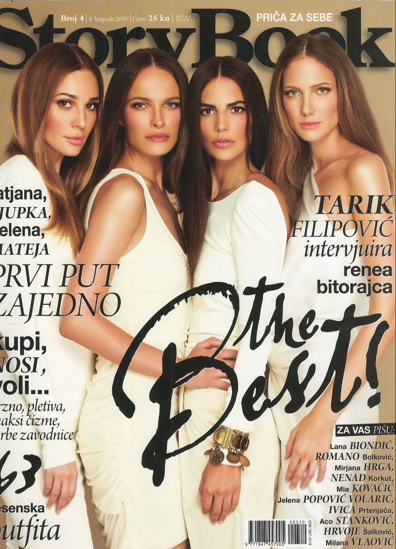Ljupka Gojic, Tatjana Dragovic, Mateja Penava, Helena Sopar featured on the Storybook cover from November 2010