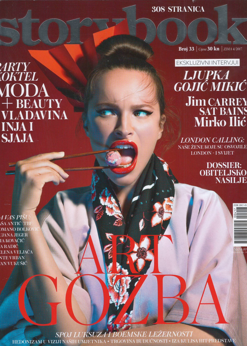 Ljupka Gojic featured on the Story Croatia cover from December 2017