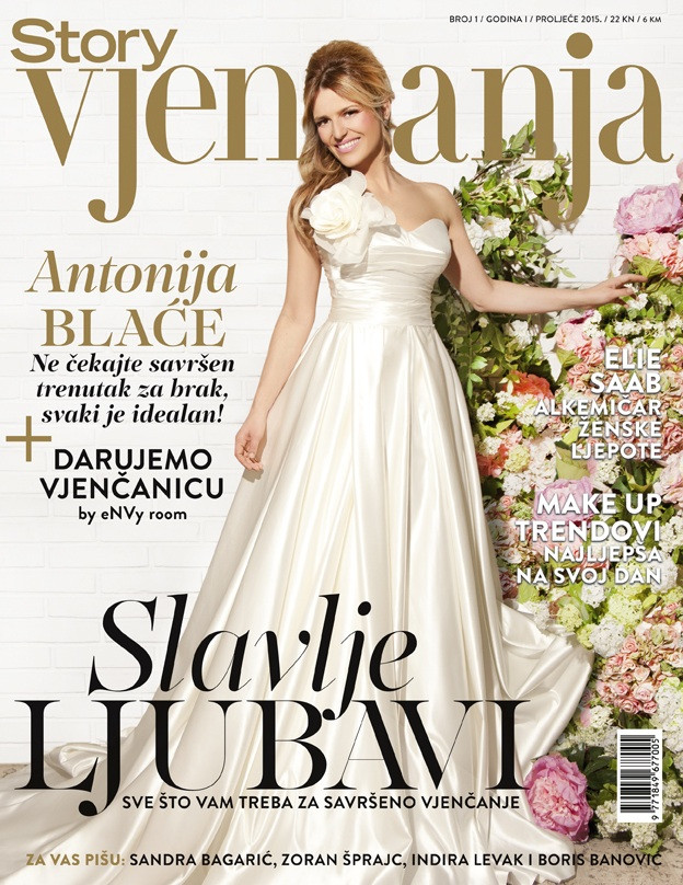  featured on the Story Vjencanja cover from March 2015