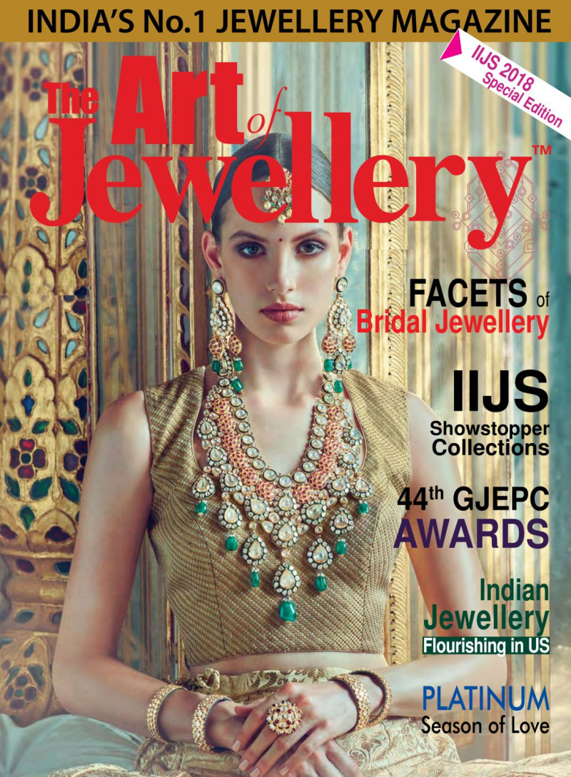  featured on the The Art of Jewellery cover from July 2018