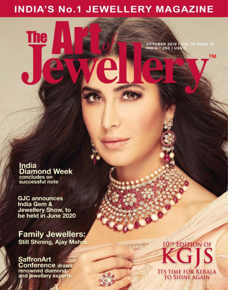  featured on the The Art of Jewellery cover from October 2019