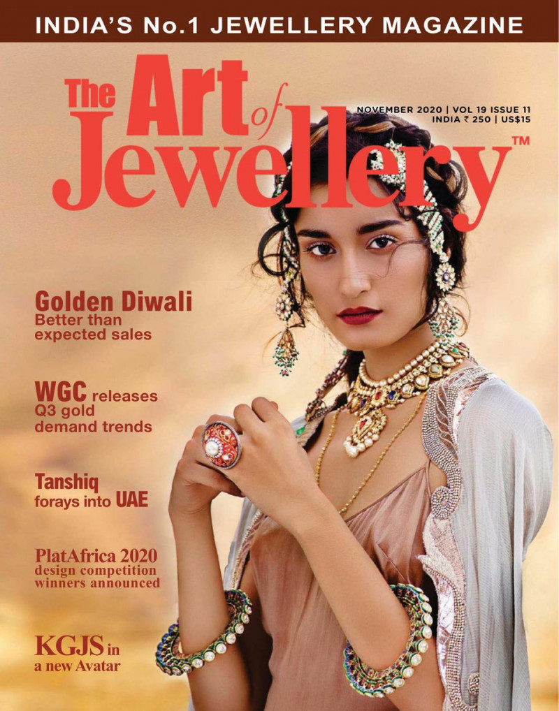  featured on the The Art of Jewellery cover from November 2020