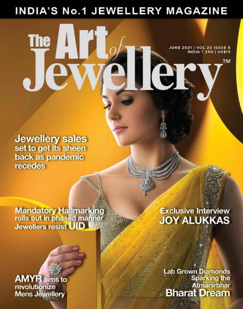  featured on the The Art of Jewellery cover from June 2021