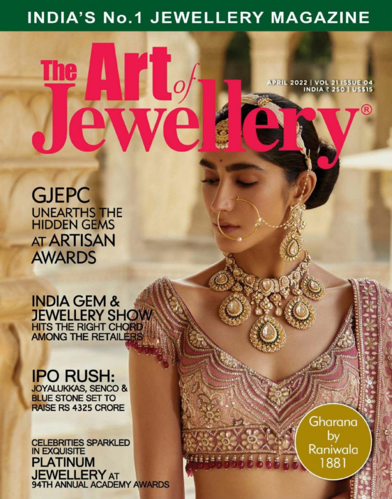  featured on the The Art of Jewellery cover from April 2022