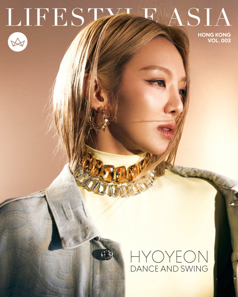 Hyoyeon Kim featured on the Lifestyle Asia Hong Kong cover from May 2023