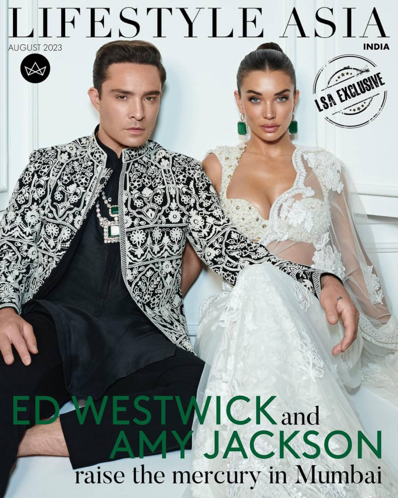 Ed Westwick featured on the Lifestyle Asia India cover from August 2023