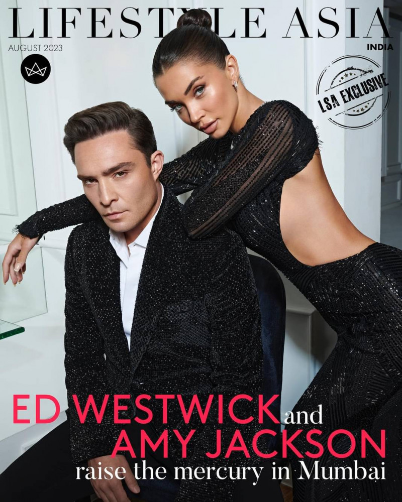 Ed Westwick featured on the Lifestyle Asia India cover from August 2023