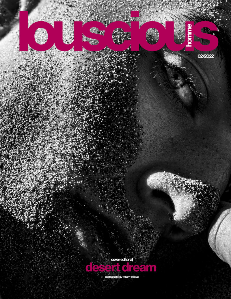 Henrik Guenther featured on the Louscious Homme cover from April 2022