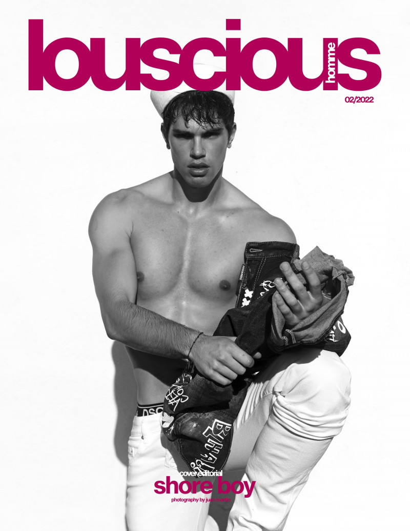 Denis Jovanovich featured on the Louscious Homme cover from April 2022