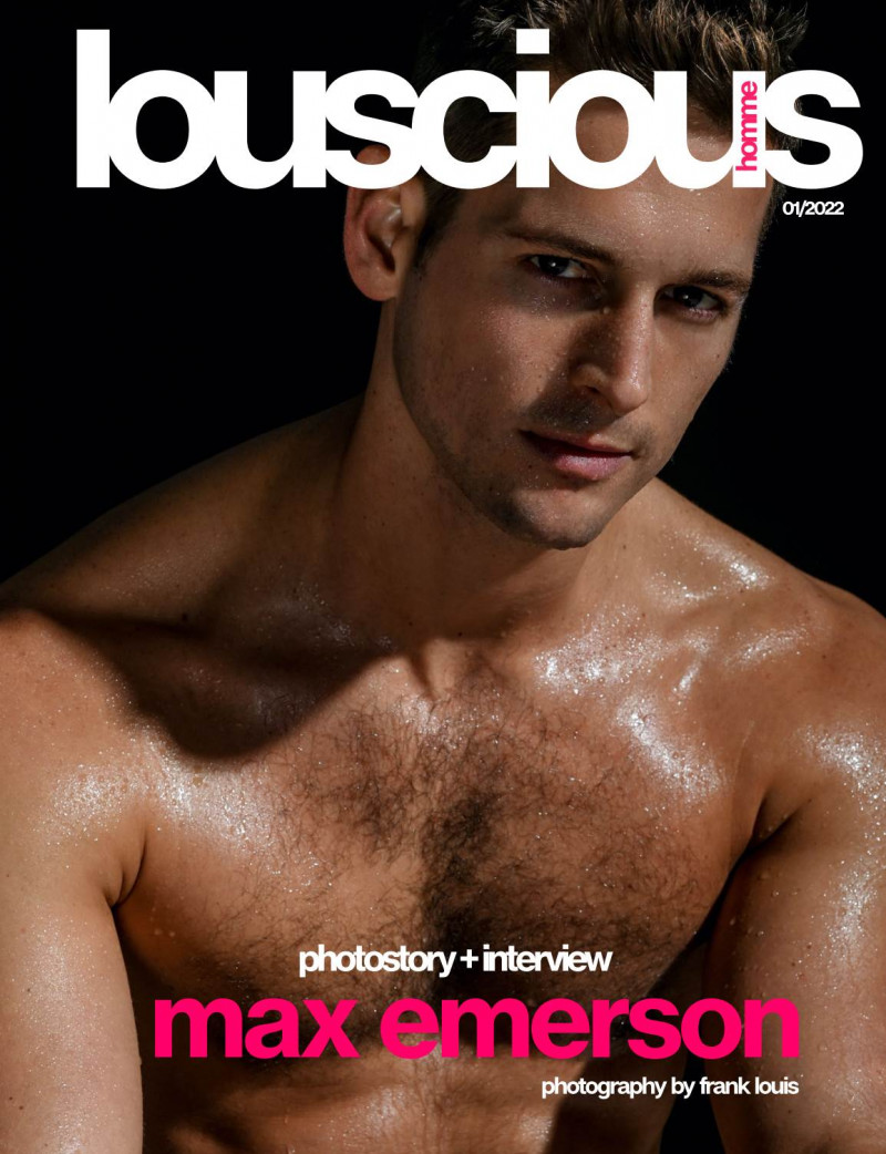 Max Emerson featured on the Louscious Homme cover from January 2022