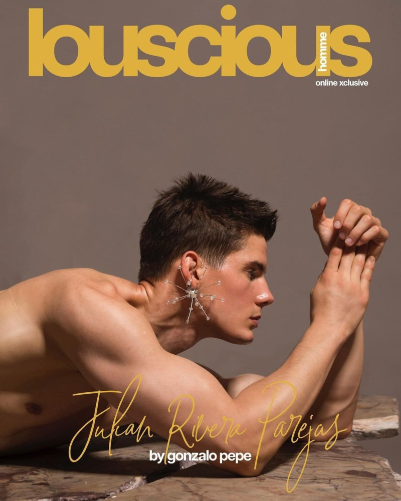 Julian Ribera Parejas featured on the Louscious Homme cover from December 2023