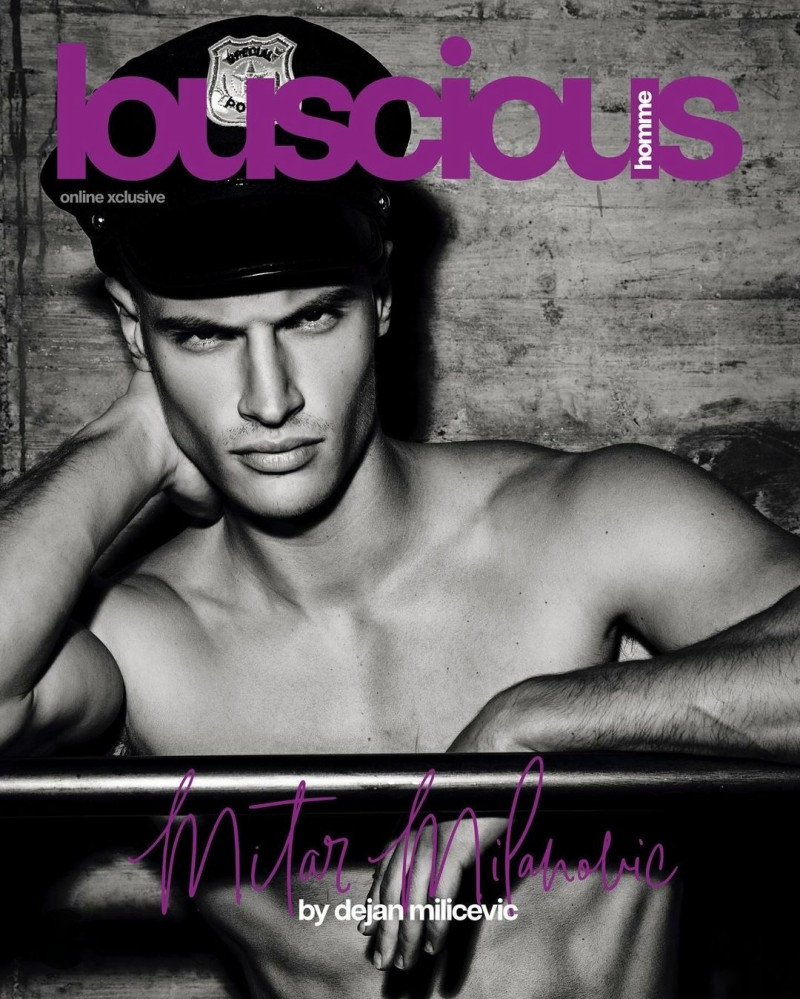 Mitar Milanovic featured on the Louscious Homme cover from December 2024