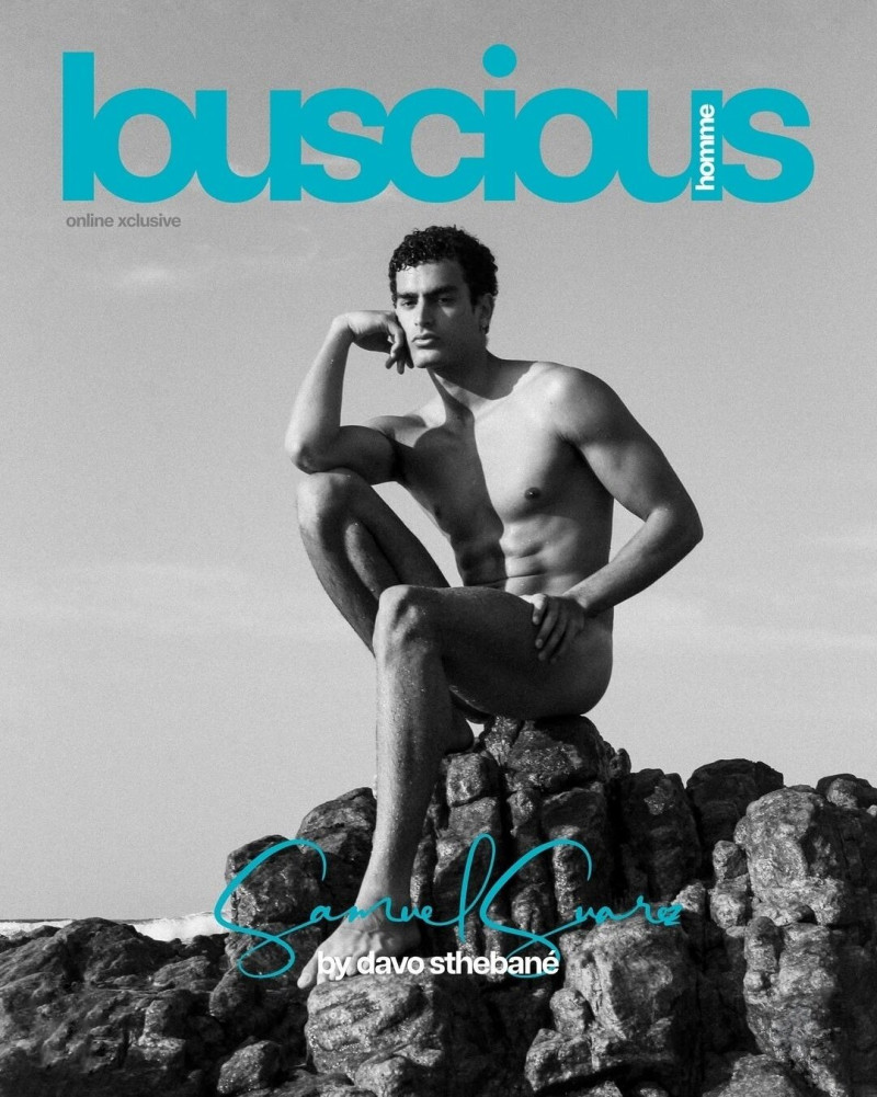 Samuel Suarez featured on the Louscious Homme cover from November 2024