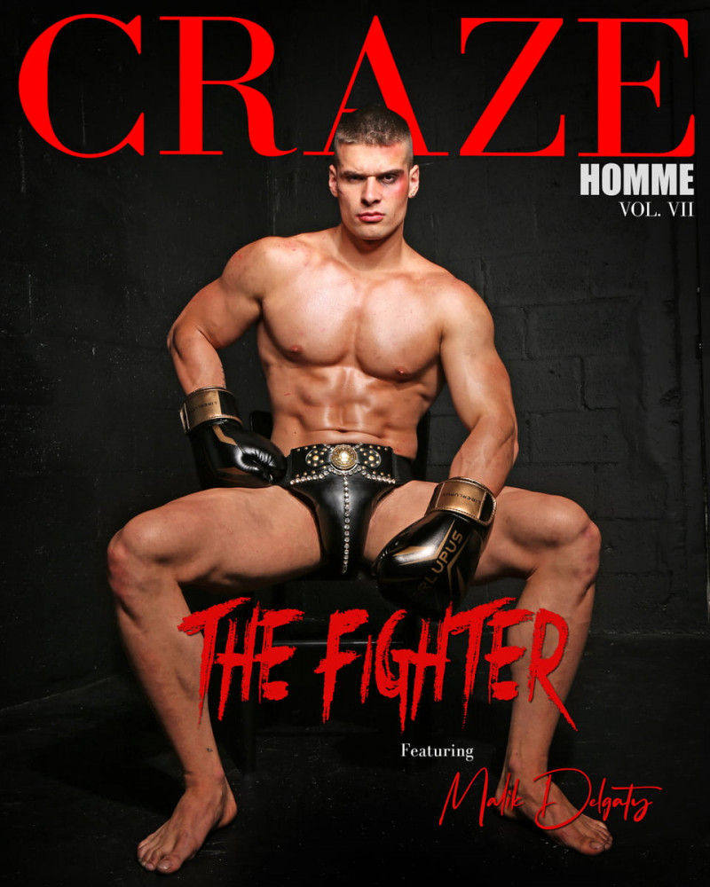 Malik Delgaty featured on the Craze Homme cover from September 2021