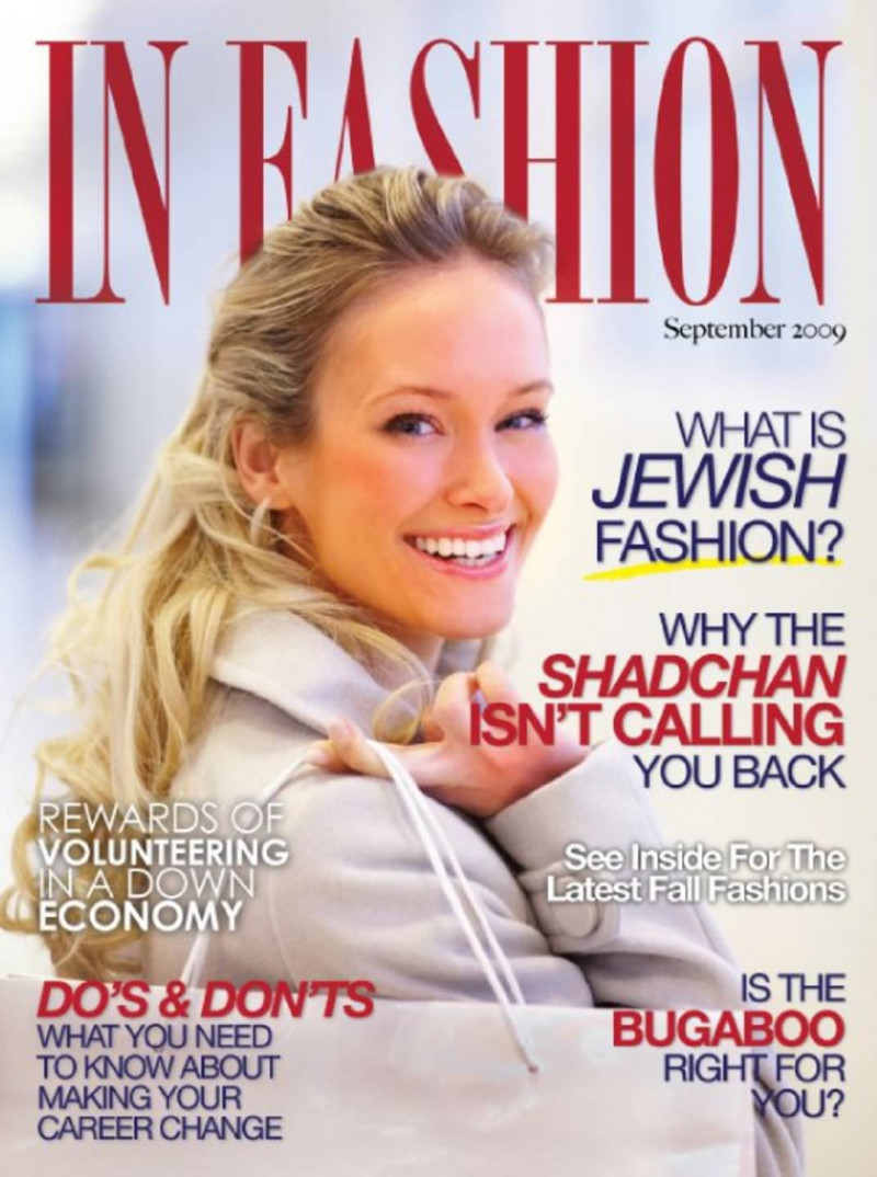  featured on the In Fashion cover from September 2009